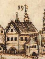 Fragment Panoramy z planu Frschmanna, po 1720 r.